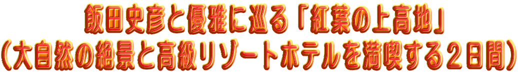 �@�@�@�@�ѓc�j�F�ƗD��ɏ���u�g�t�̏㍂�n�v �i�厩�R�̐�i�ƍ������]�[�g�z�e���𖞋i����Q���ԁj